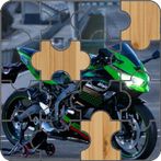 Ninja sports motorbike puzzle