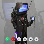 skibidi tv man Fake Call Video