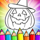 Pumpkin Panic Draw & Coloring