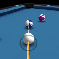 2 Player Billiards 8 Ball Pool