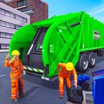City Garbage Truck Games 3d