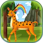 Serene Deer Escape