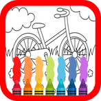 Bike Colouring Book Game