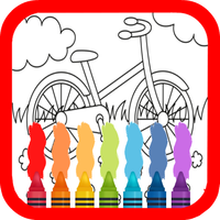 Bike Colouring Book Game