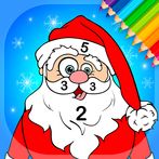 Xmas Coloring Book By Numbers