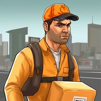 Streets of Courier: Bike Game