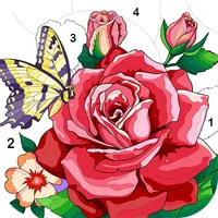 Silver Color: Color by number