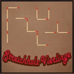 Streichholz-Vierlinge