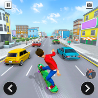 Skateboard Games: Car Games