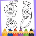 Fruits Coloring Book