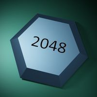 Hex 2048 - Merge to survive!