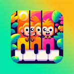 Jungle Monkey Playing Piano
