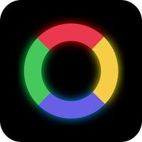 Logic circles. Puzzle game.