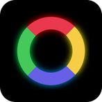 Logic circles. Puzzle game.