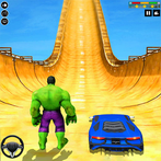 MegaRamp Car Race Hulking Game