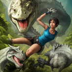 Dinosaur fighting Simulator 3D