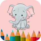 Elephant coloring game
