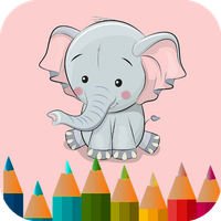 Elephant coloring game