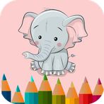 Elephant coloring game