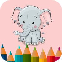Elephant coloring game
