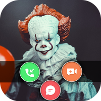 Pennywise scary fake call
