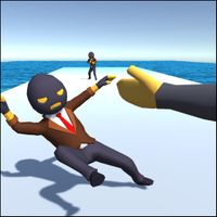 Blocky Rush Punch Runner Fall