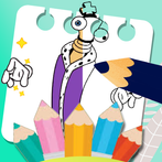 Kinger Digital Circus Coloring