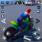 Spider Tricky Bike Crazy Race