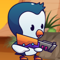 Penguin Gun Adventure 3D Game