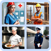 Guess the Job: AI Photo Quiz