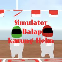 Simulator Balap Karung Helm