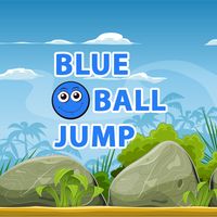 Blue Ball Jumping