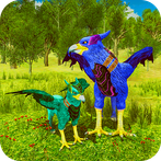 Flying Eagle Griffin Horse Sim