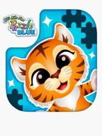 123 Kids Fun Puzzle Blue Games