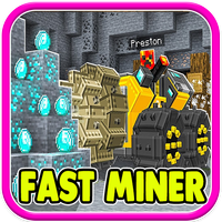 Fast Miner Addon Minecraft PE