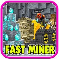 Fast Miner Addon Minecraft PE
