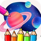 color planet space