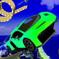 Racing Car Stunt Mega Ramp