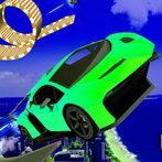 Racing Car Stunt Mega Ramp