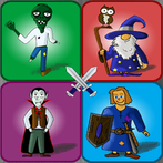 Card Game four races