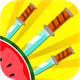 Knife Throw Game- Hit Knife
