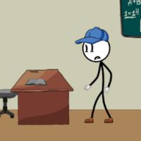 Stickman Funny School Escape