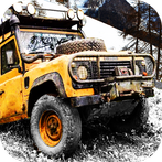 Offroad 4x4 Jeep Rally Driving