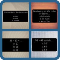 Soal Kelas 1 SD Tema 7 st 4