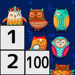 1 to 100 Puzzle Speed Match Ga