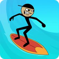 Stickman Surfer