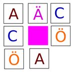 Memory Swedish Alphabet