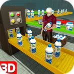 Cow farm milk factory farming