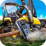 Logging Harvester Truck
