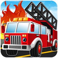 Fire Station Town Firefighter